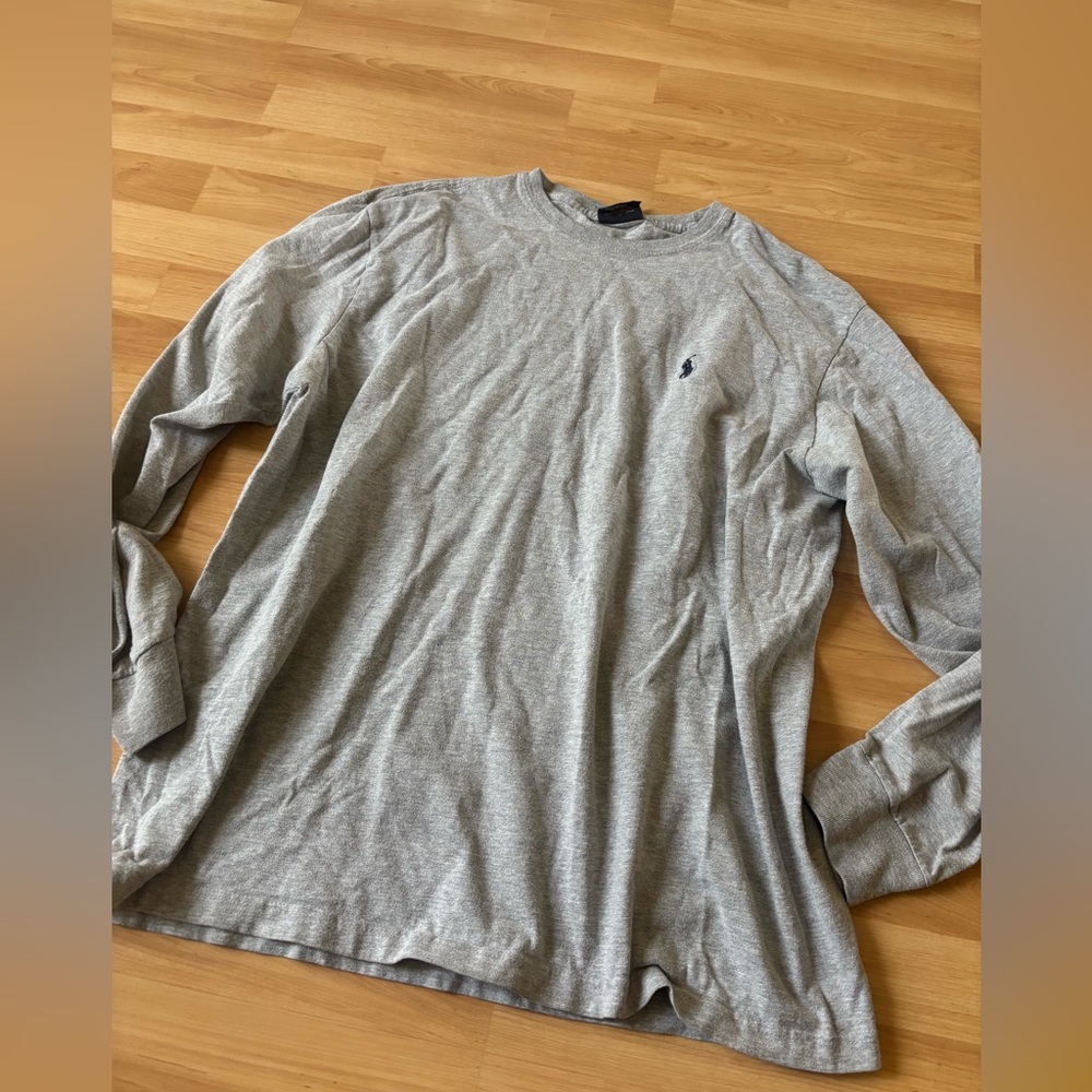 Polo by‎ Ralph Lauren long sleeve  Gray T-Shirt